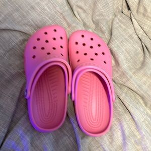 NWOT pink crocks